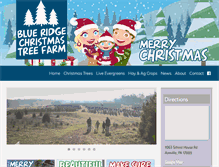 Tablet Screenshot of blueridgetrees.com